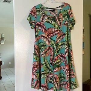 Tropical Swing Dress